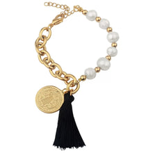 Charger l'image dans la galerie, bracelet, st-Neri, bijoux, acier inoxydable, fantaisie, perle
